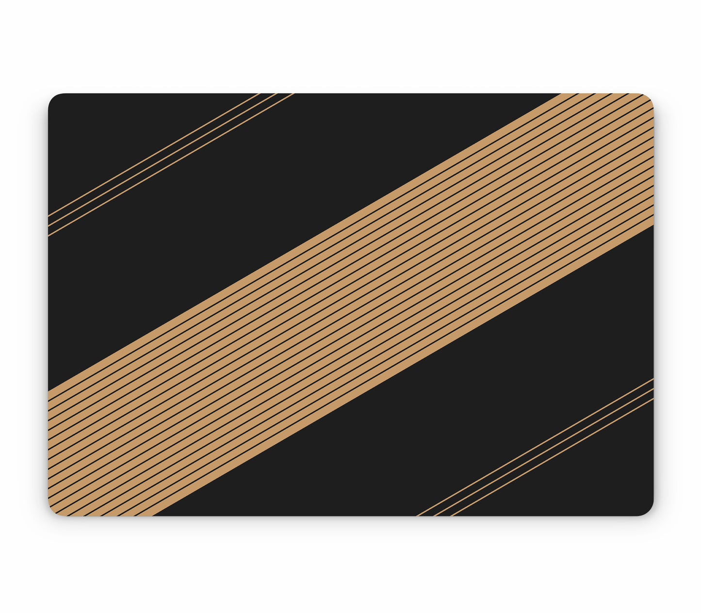 MacBook Air 15" (2024, M3) skin, Discipline, top skin without logo cutout