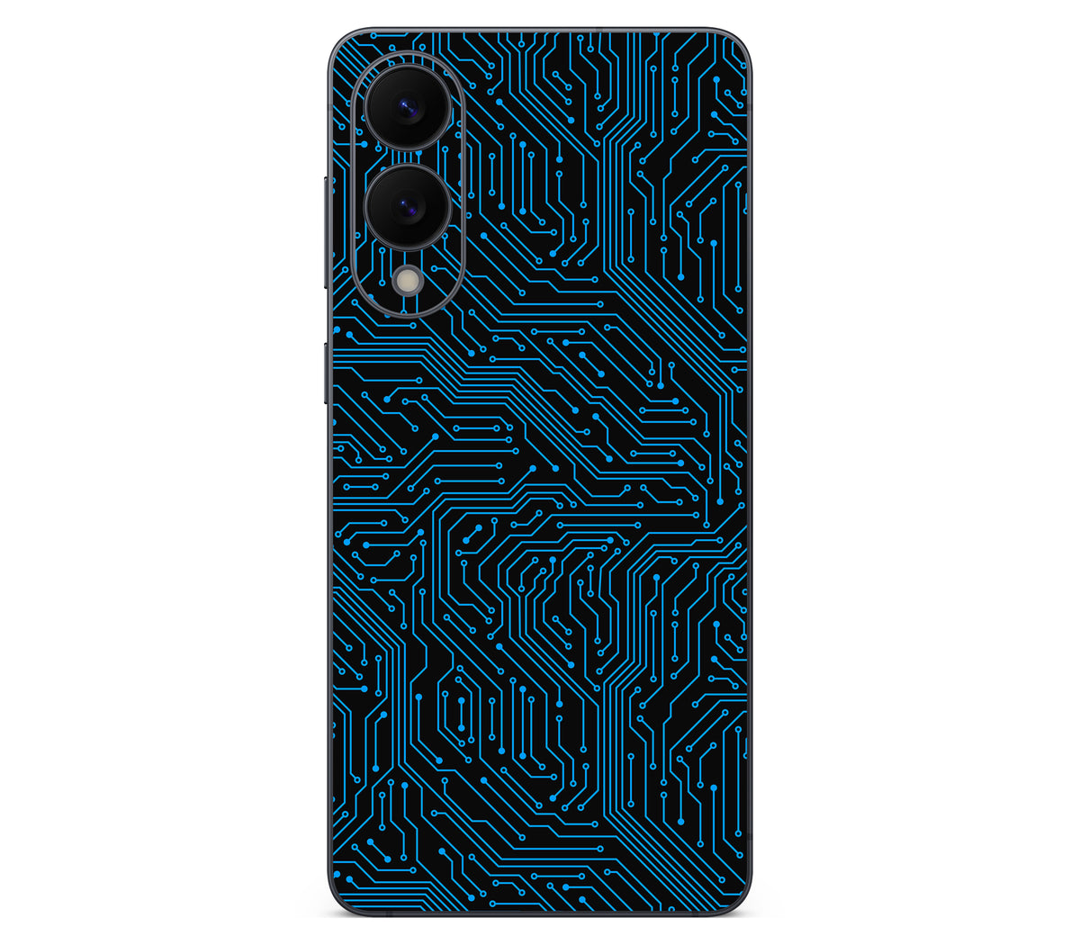 Galaxy S25 Edge skin, Eternal Blue, back skin