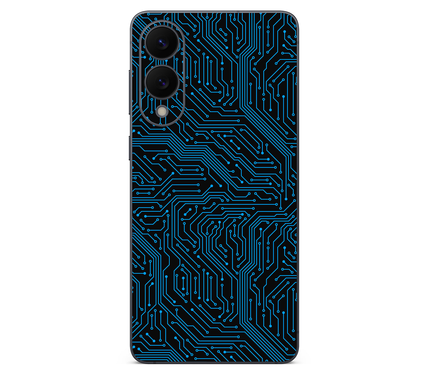 Galaxy S25 Edge skin, Eternal Blue, back skin