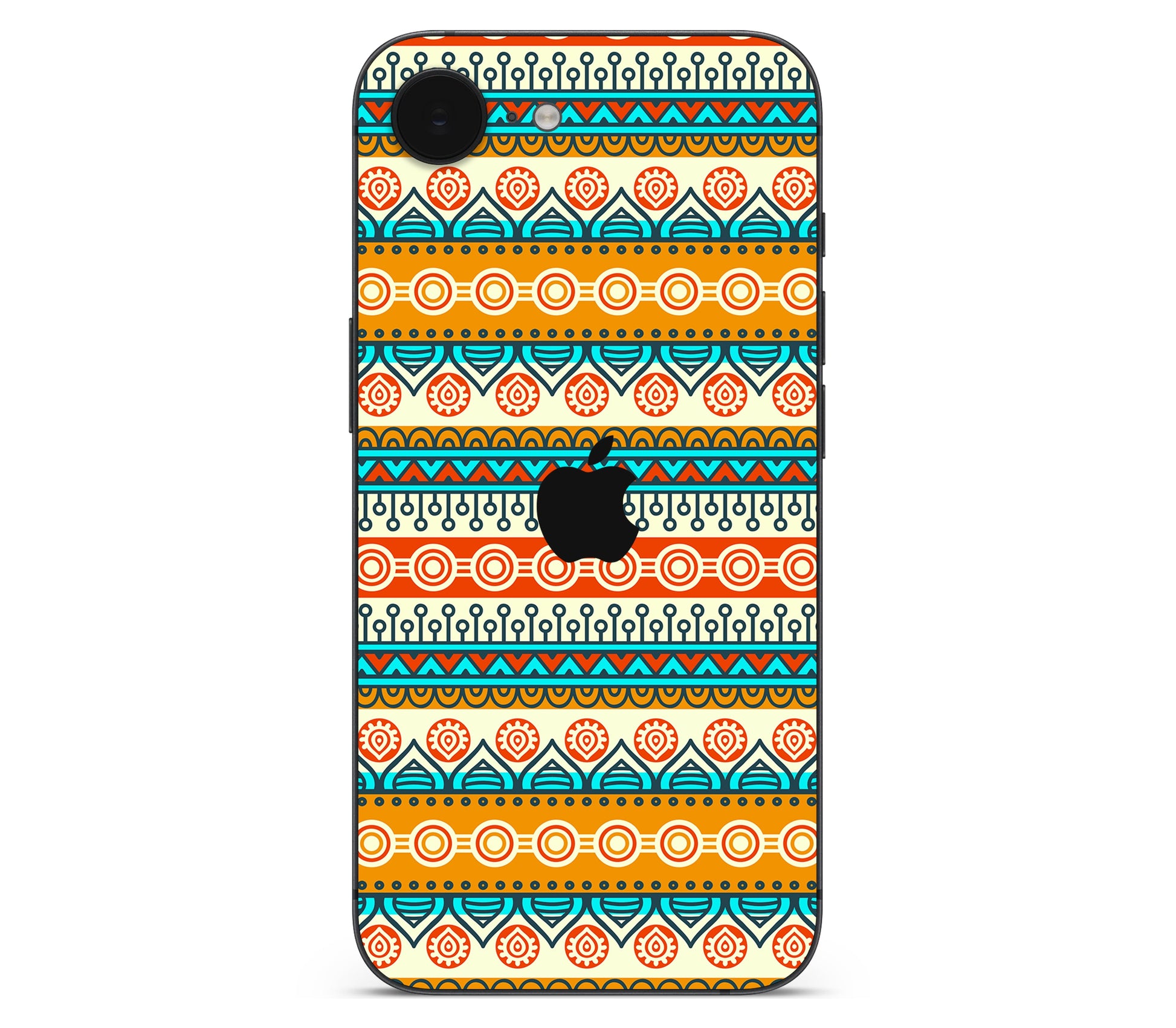 iPhone 17e skin, Rangoli, back skin with logo cutout