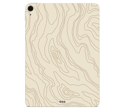 iPad Air 13" (M2) skin, Dune, back skin without logo cutout