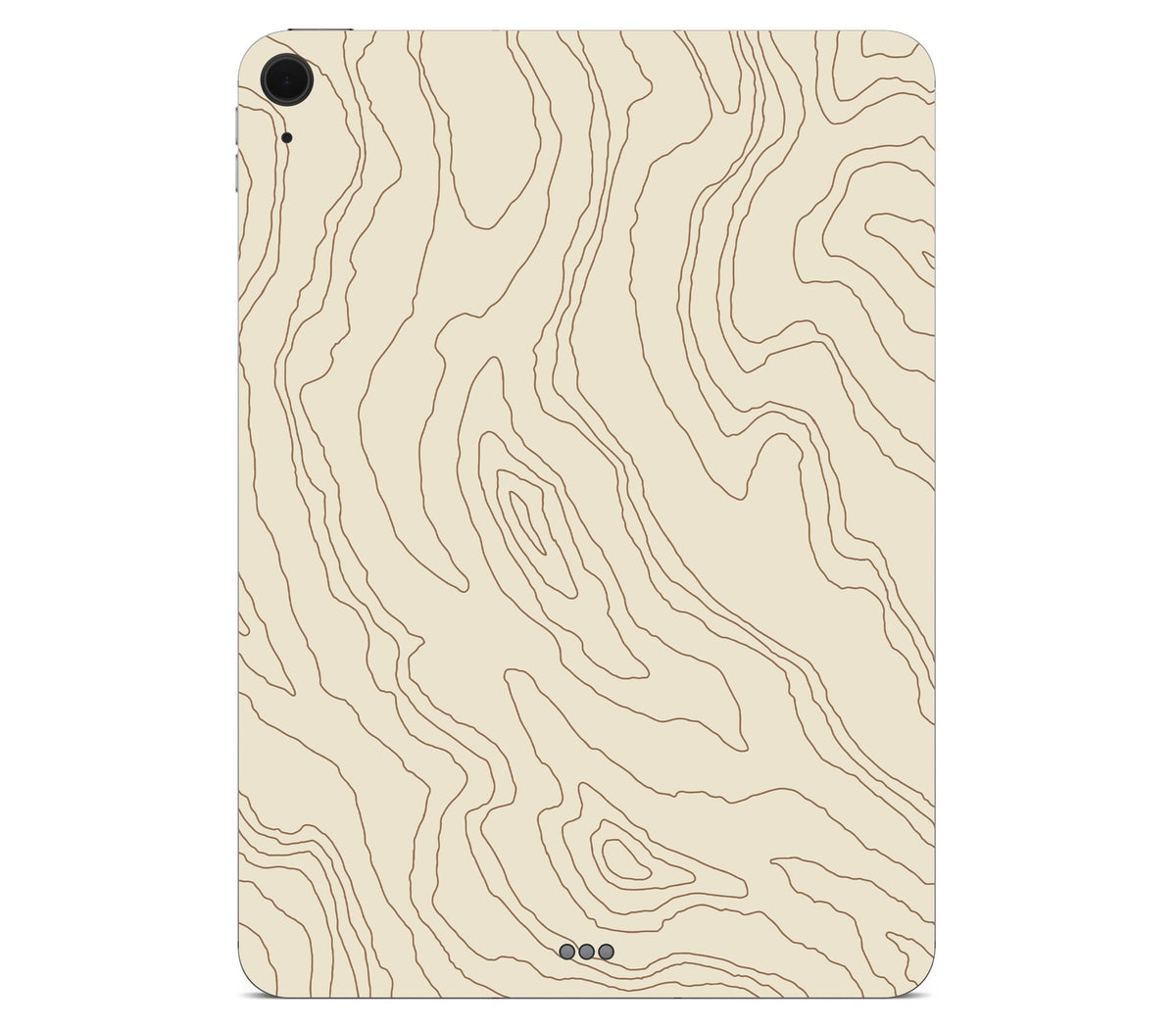iPad Air 11" (M4) skin, Dune, back skin without logo cutout