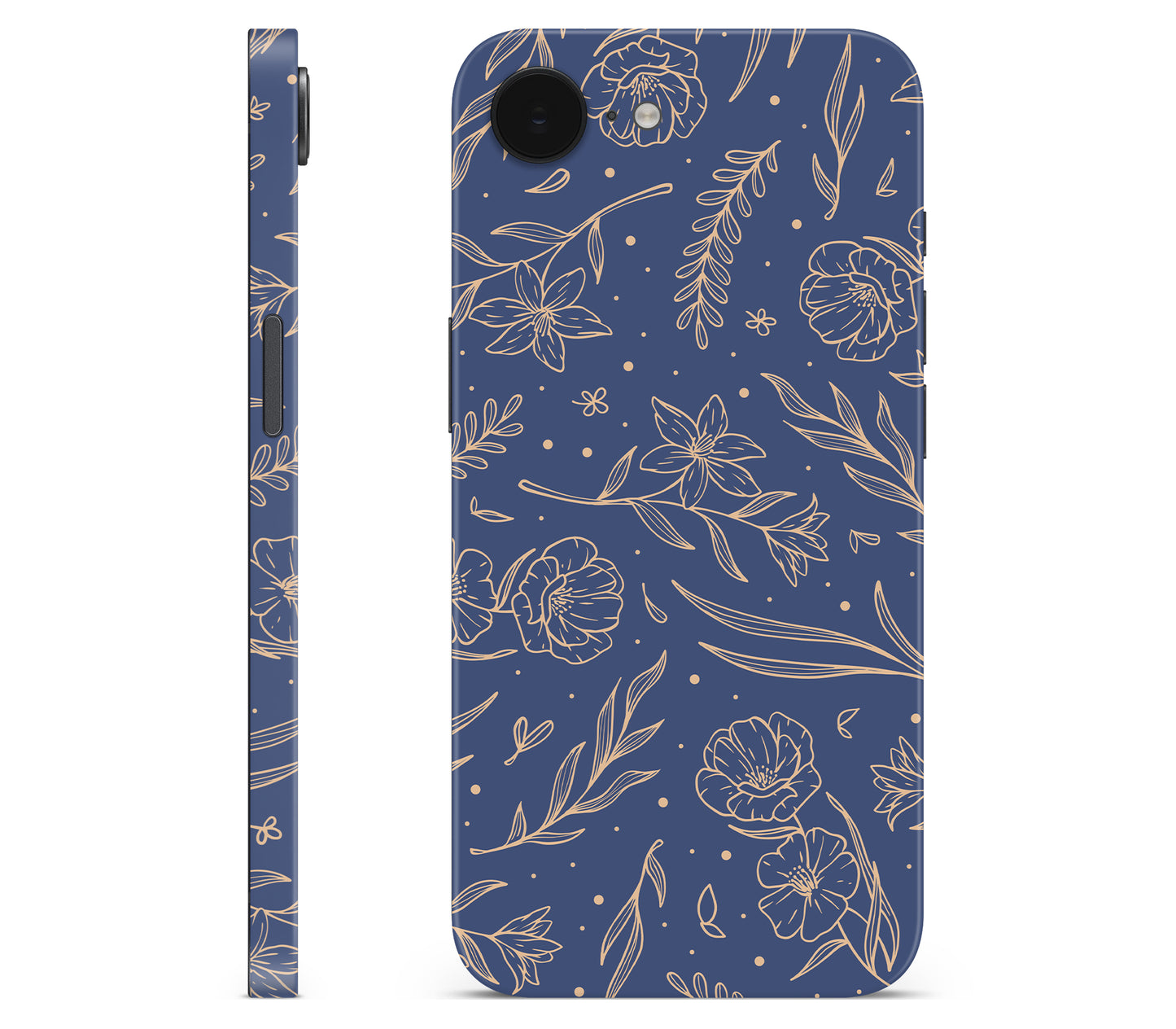 iPhone 16e skin, Twilight, full wrap without logo cutout
