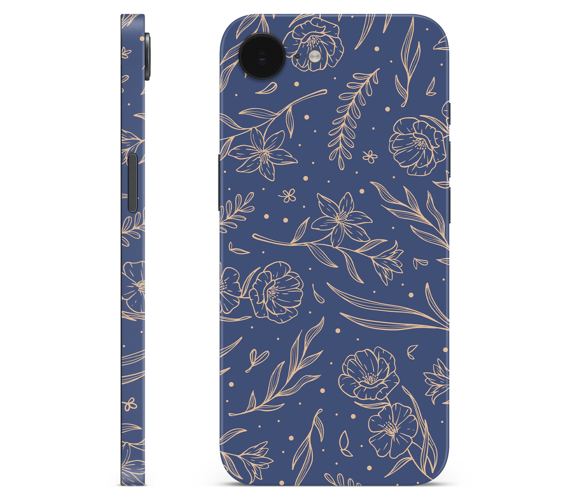 iPhone 16e skin, Twilight, full wrap without logo cutout