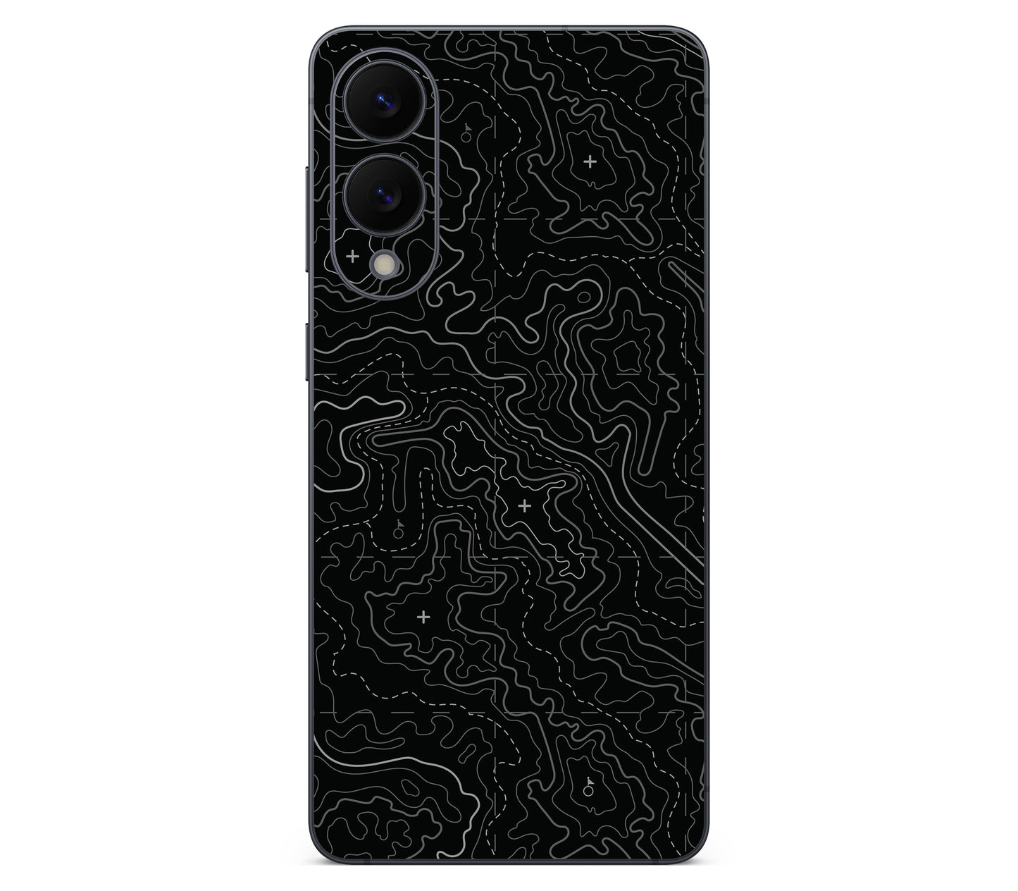 Galaxy S25 Edge skin, Lockdown (Blackout), back skin
