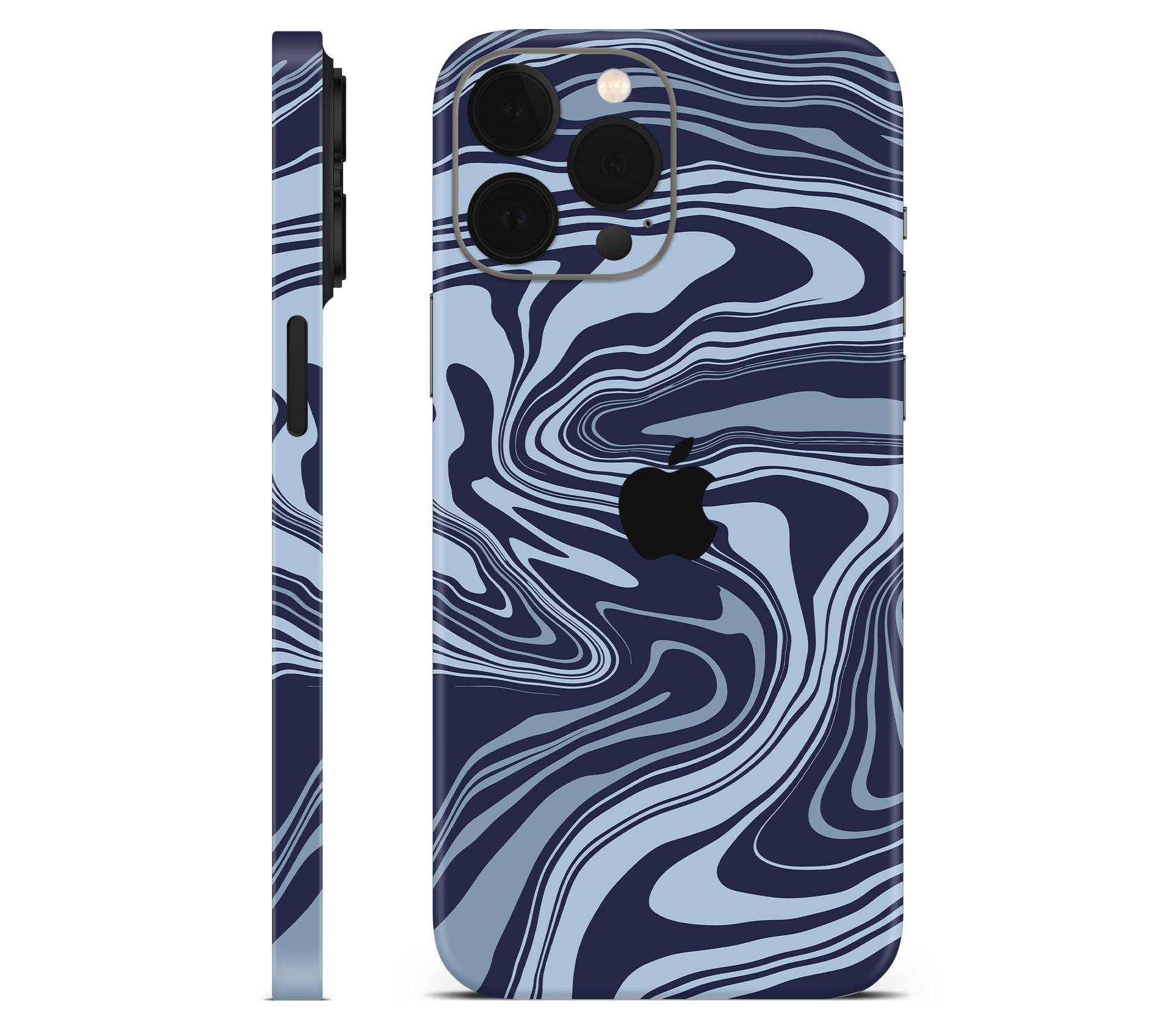 iPhone 13 Pro Max skin, Vertigo (Blur), full wrap with logo cutout