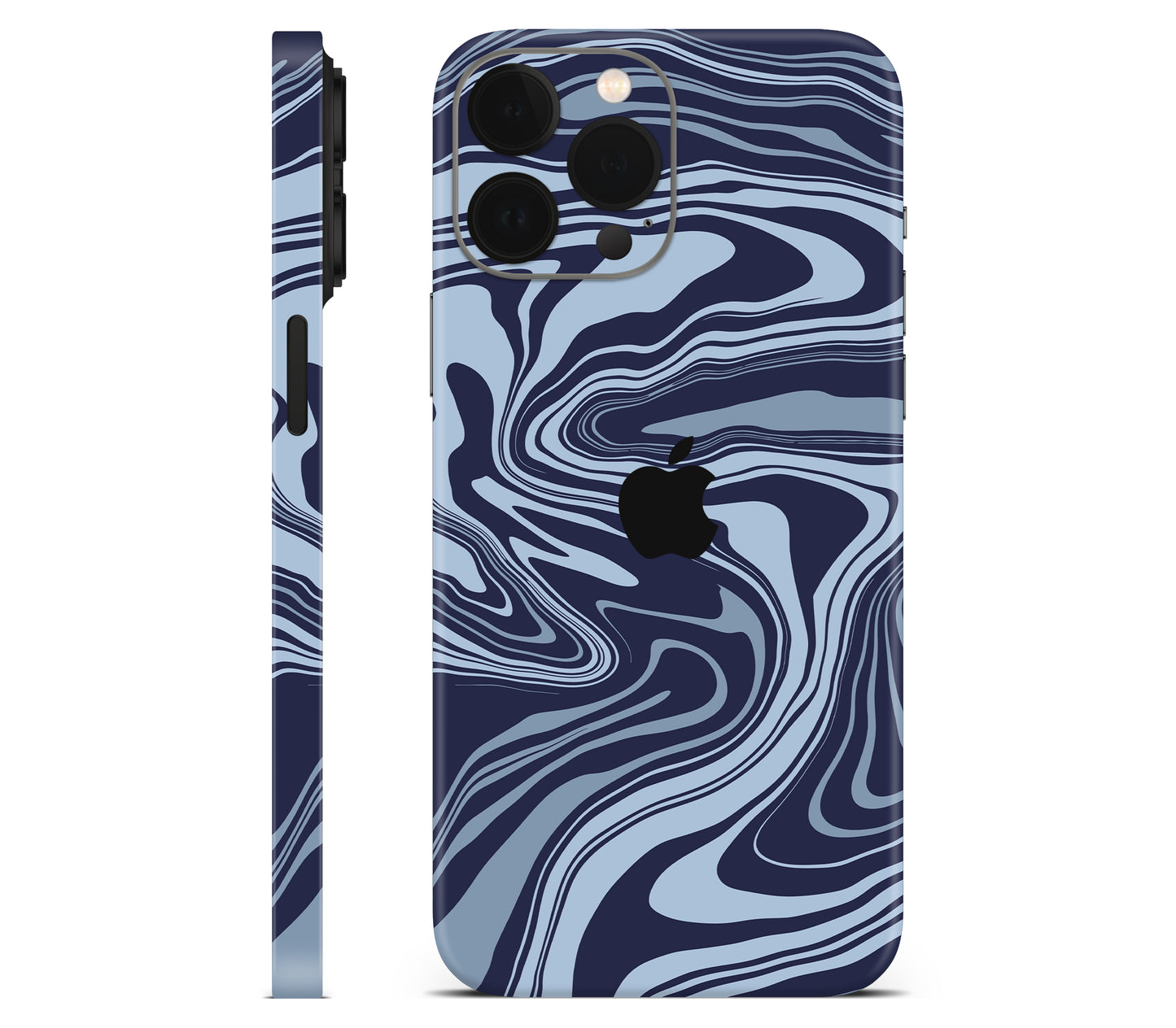 iPhone 13 Pro skin, Vertigo (Blur), full wrap with logo cutout
