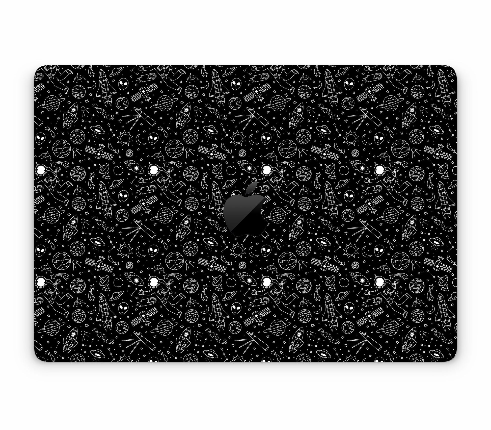 MacBook Pro 16" (2024, M4) skin, Cygnus, top skin with logo cutout