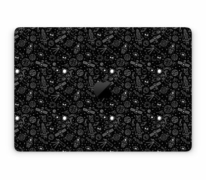 MacBook Air 15" (2025, M4) skin, Cygnus, top skin with logo cutout