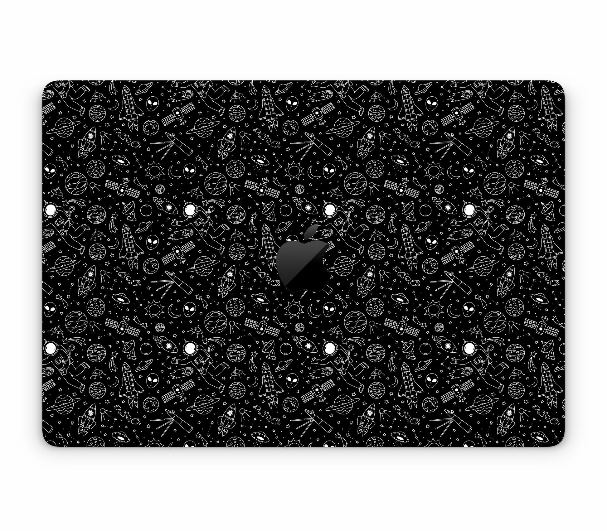 MacBook Air 15" (2023, M2) skin, Cygnus, top skin with logo cutout
