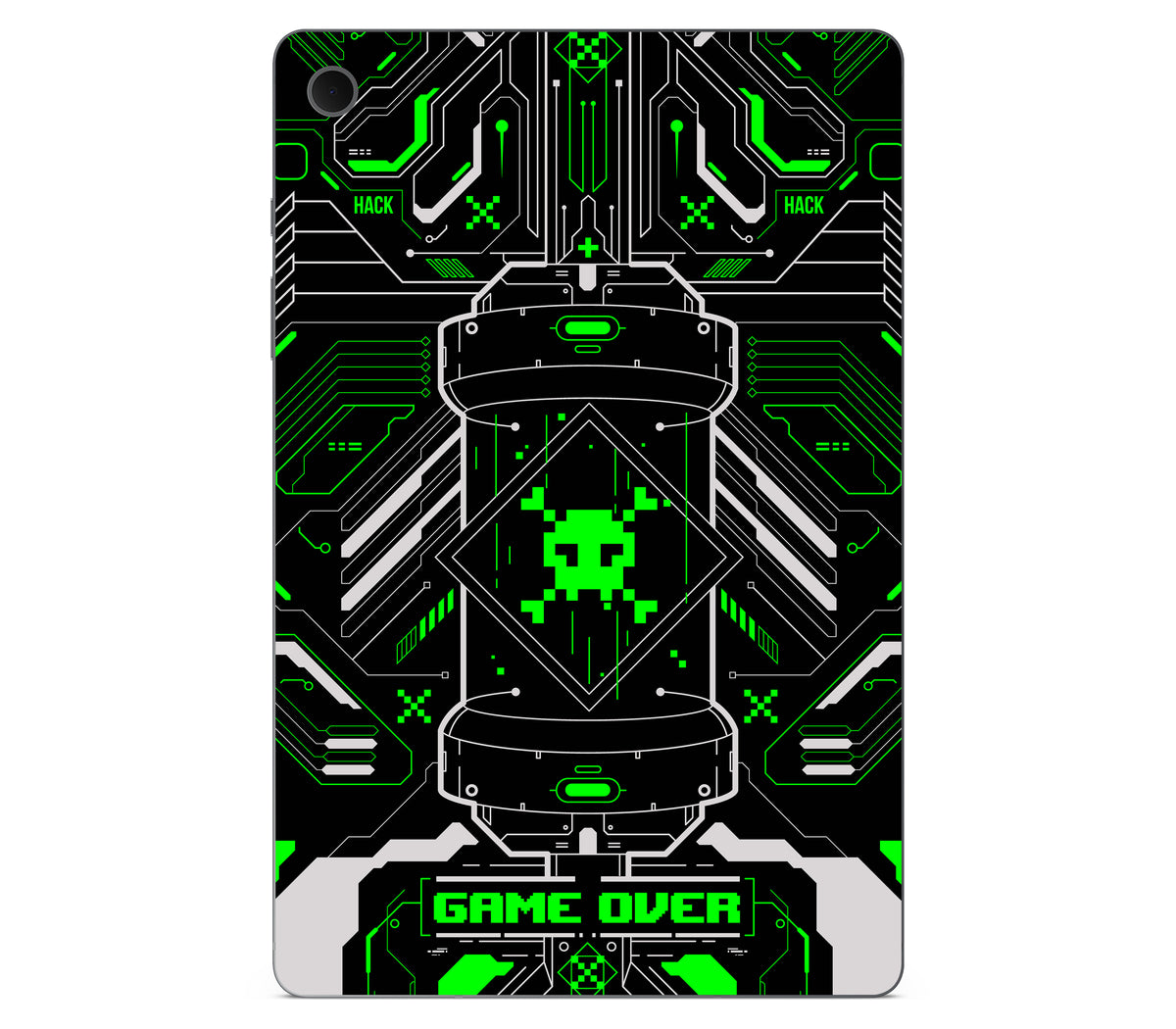 Galaxy Tab S10 Lite skin, Fatal Error (Acid), back skin