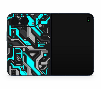 iPhone Duo skin, Code Rot (Glitch), back skin without logo cutout