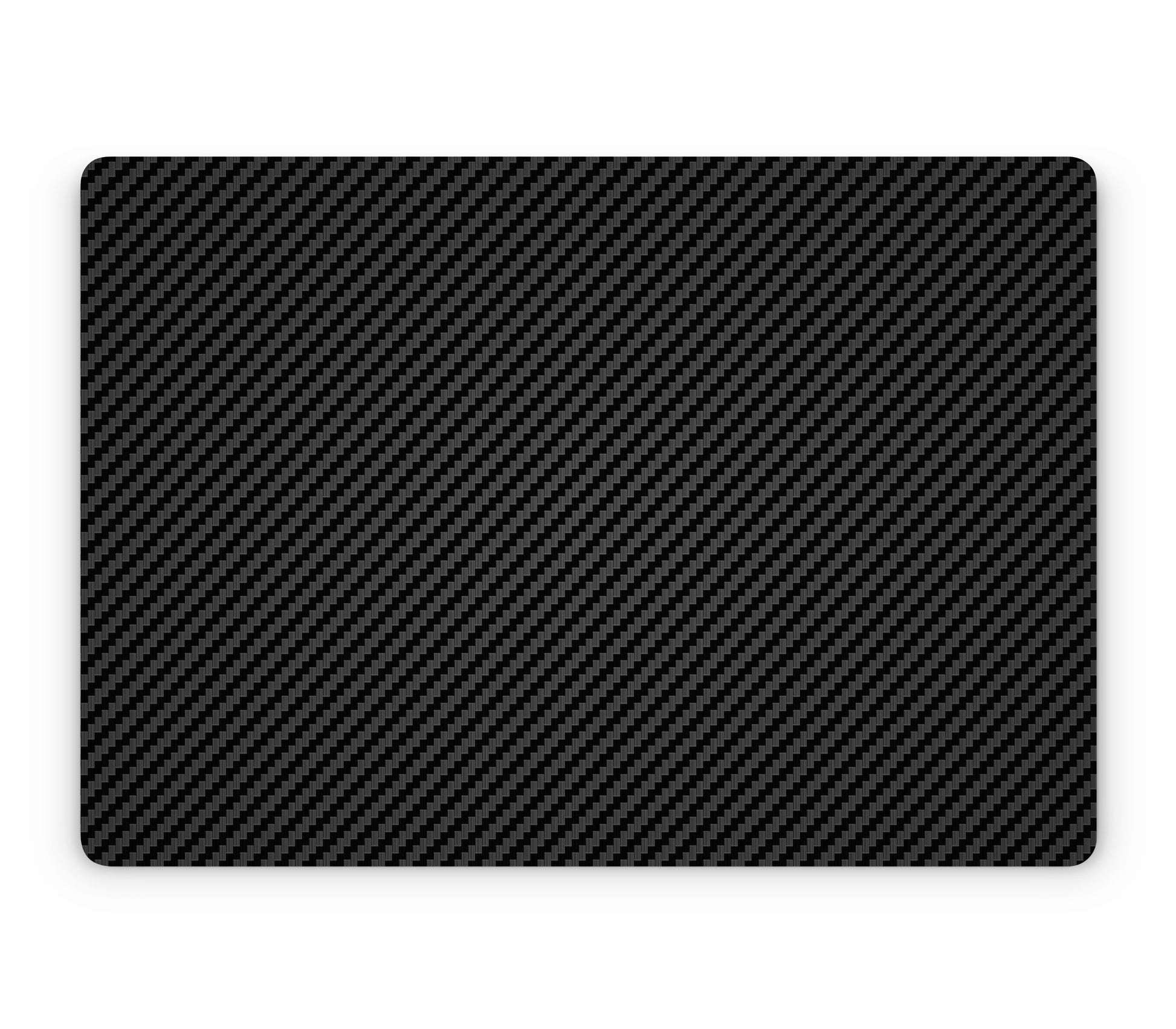 MacBook Air 15" (2025, M4) skin, Code: Carbon, top skin without logo cutout