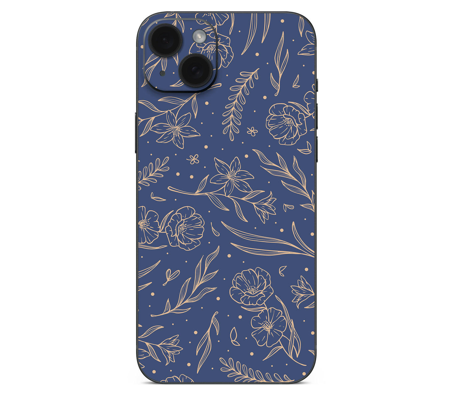 iPhone 15 Plus skin, Twilight, back skin without logo cutout
