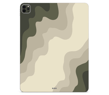 iPad Pro 12.9" (2022, Gen 6) skin, Drift (Mirage), back skin without logo cutout
