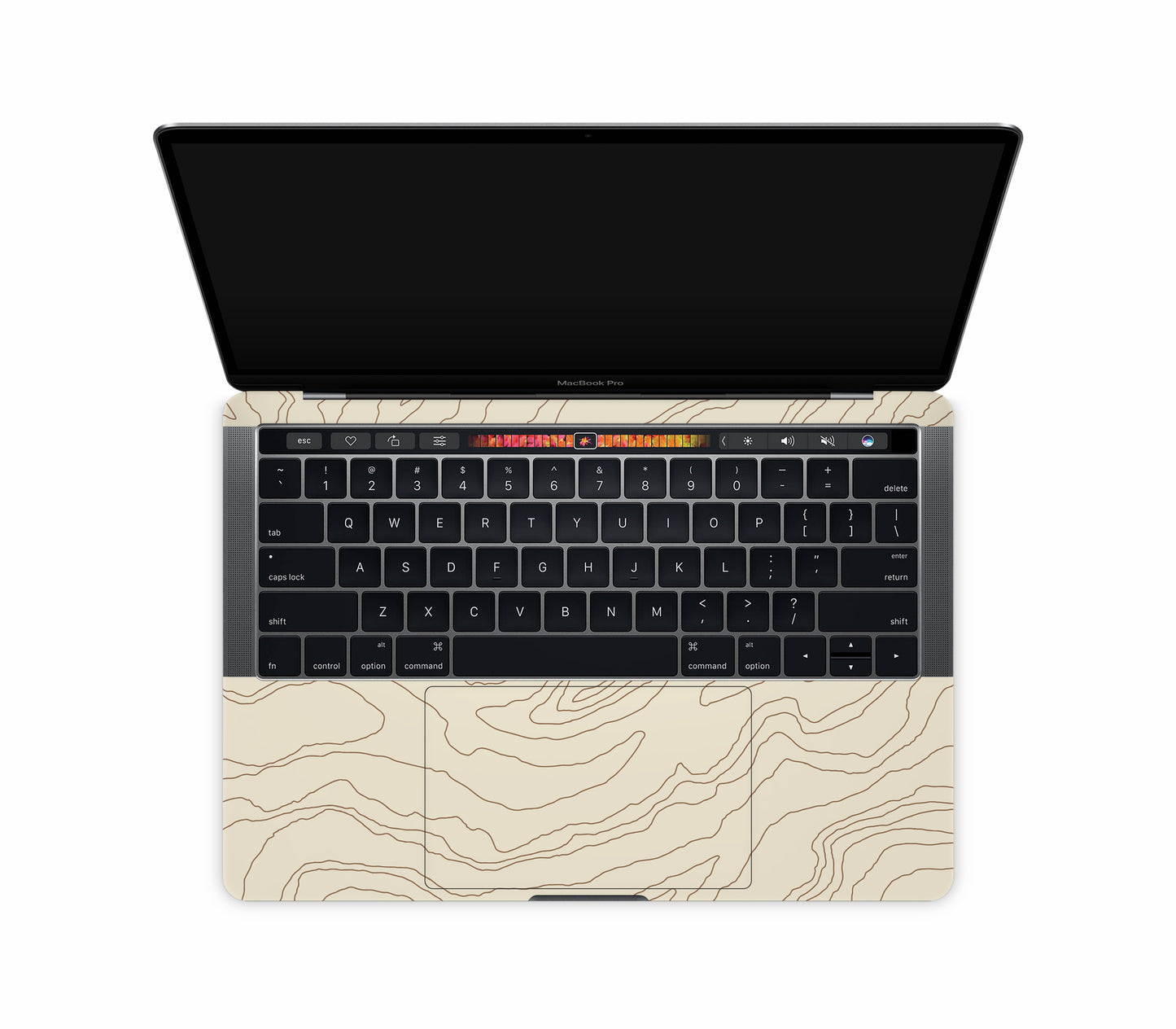 MacBook Pro 13" (2016 - 2017, Touch Bar) skin, Dune, inside skin