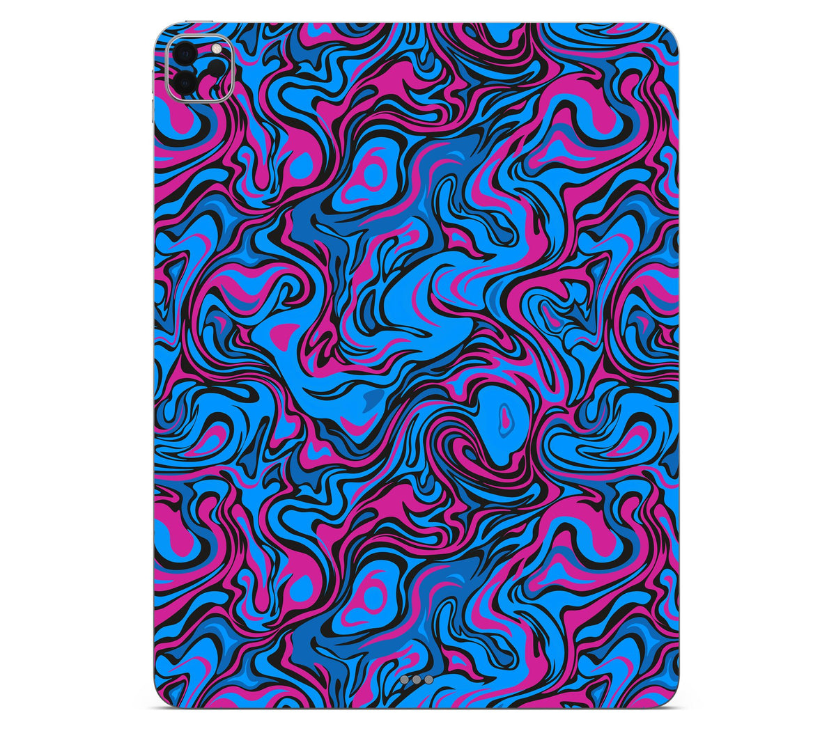 iPad Pro 12.9" (2022, Gen 6) skin, Brain Drain, back skin without logo cutout