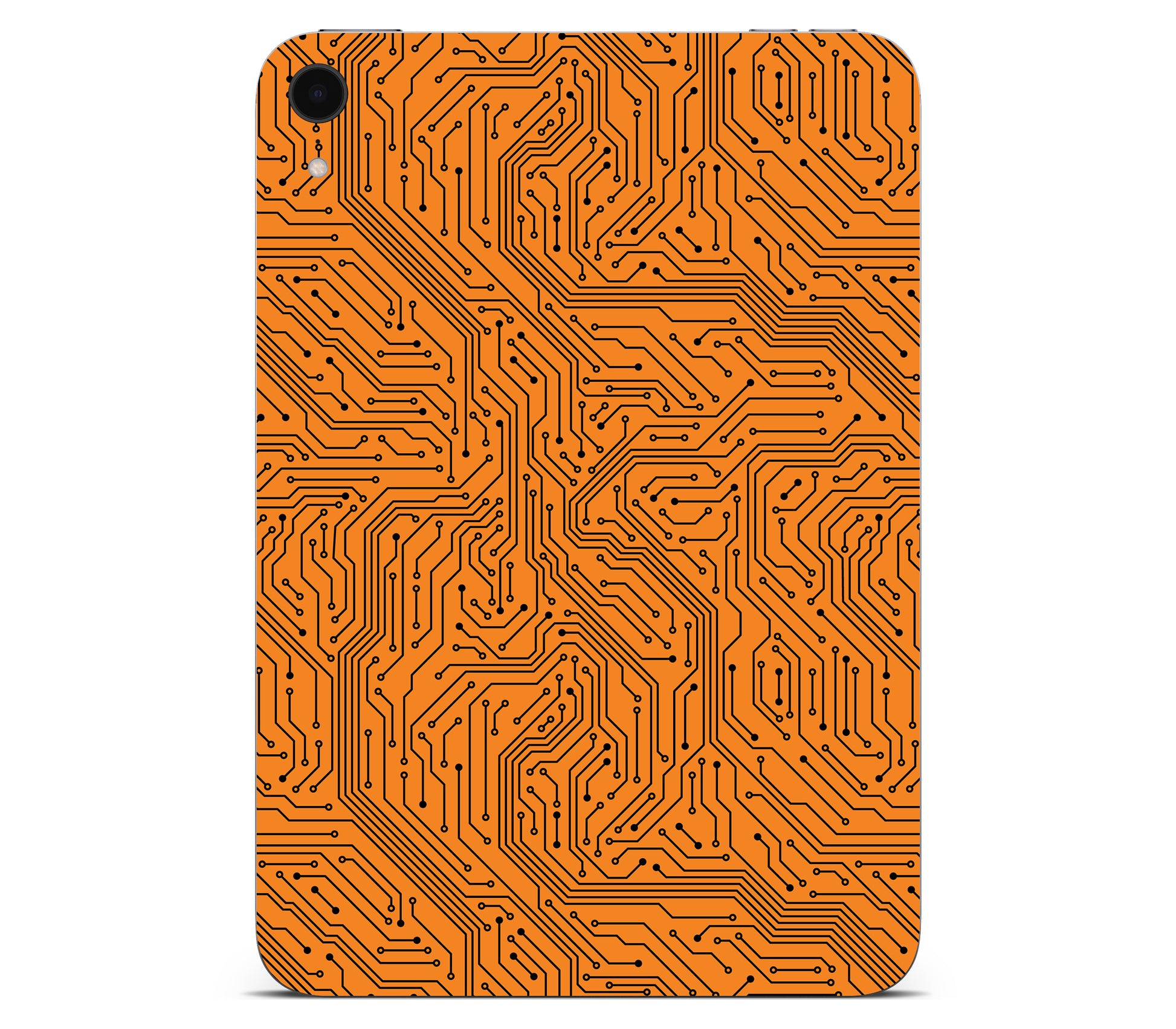 iPad Mini 7 (A17 Pro) skin, Pulse Grid, back skin without logo cutout