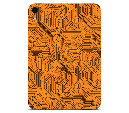 iPad Mini 6 skin, Pulse Grid, back skin without logo cutout