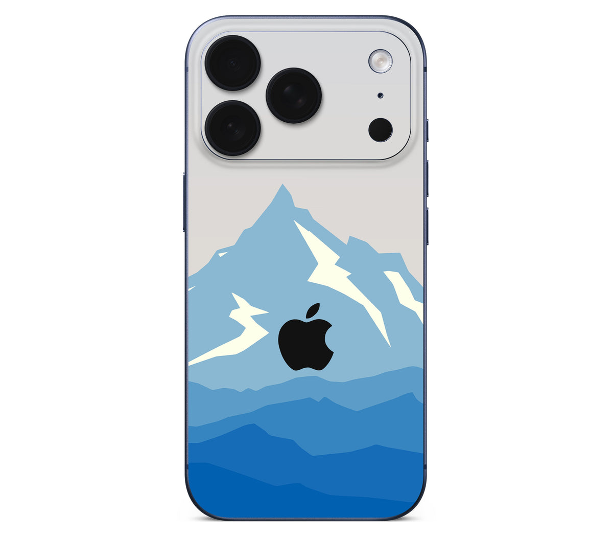 iPhone 18 Pro Max skin, Everest, back skin with logo cutout