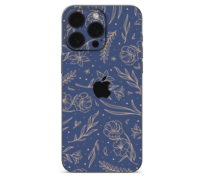 iPhone 15 Pro skin, Twilight, back skin with logo cutout