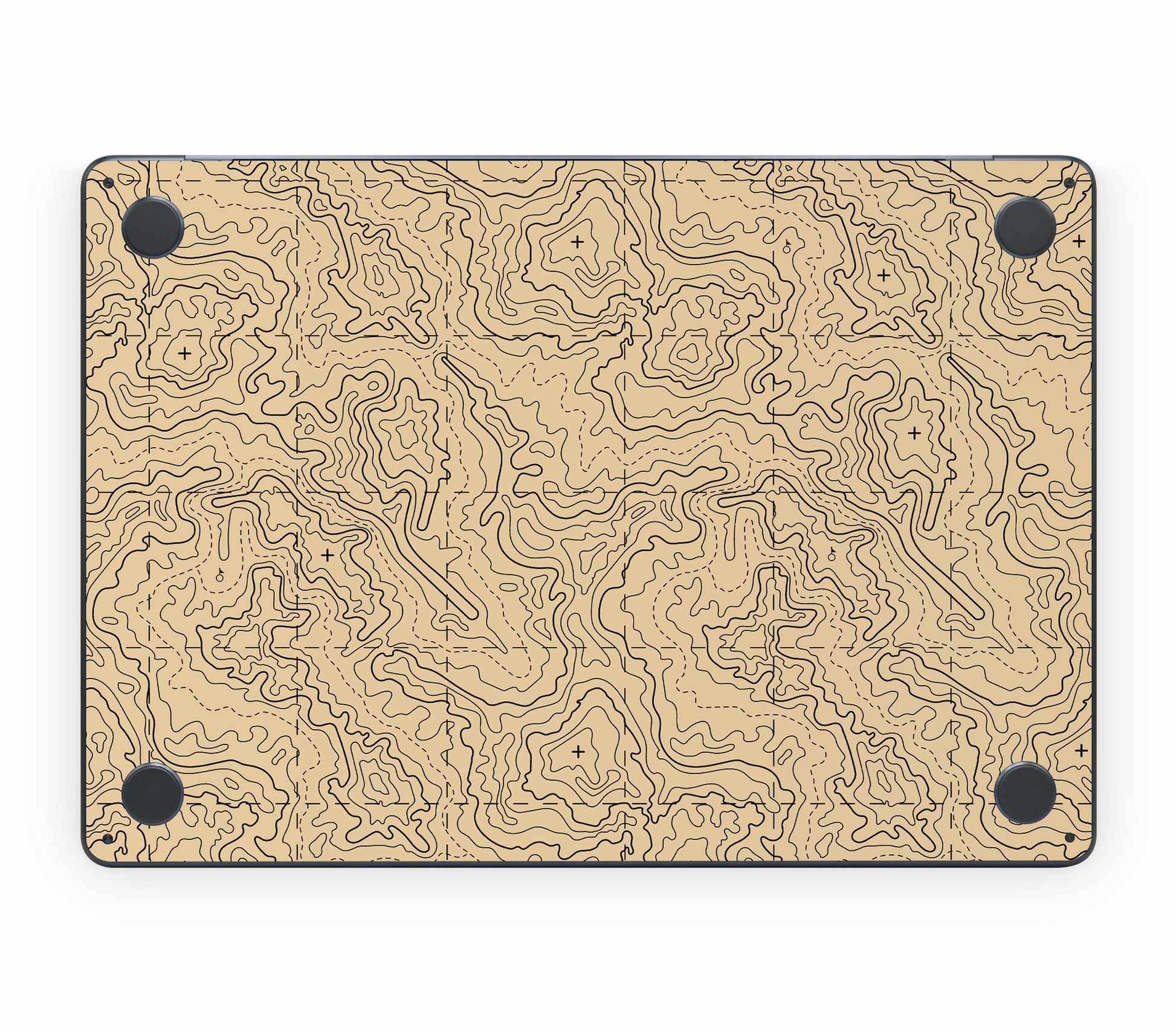 MacBook Air 13" (2025, M4) skin, Lockdown (Sandline), bottom skin