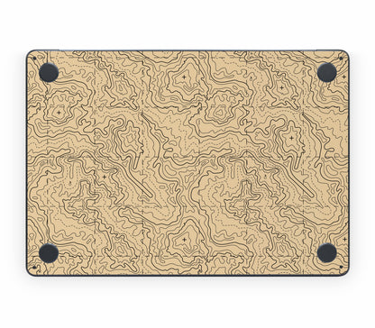 MacBook Air 13" (2025, M4) skin, Lockdown (Sandline), bottom skin