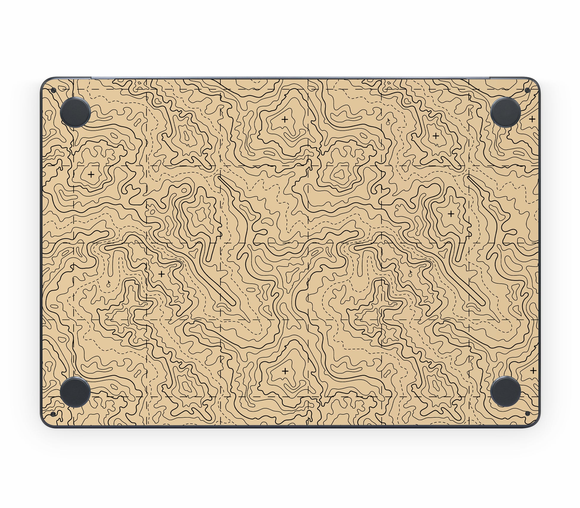 MacBook Air 13" (2024, M3) skin, Lockdown (Sandline), bottom skin