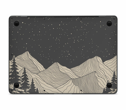 MacBook Air 13" (2012 - 2017) skin, Nightline, bottom skin