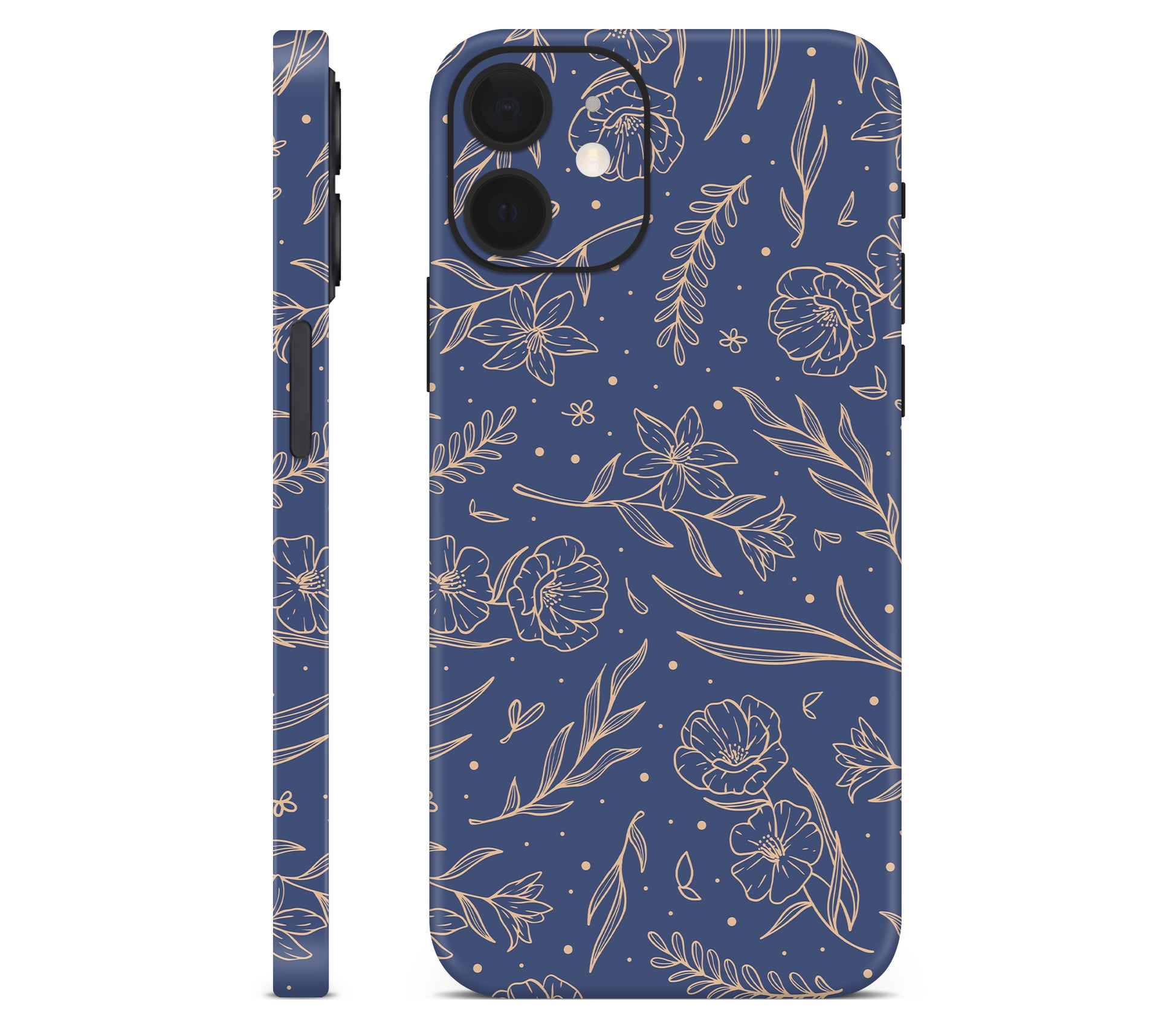 iPhone 12 Mini skin, Twilight, full wrap without logo cutout