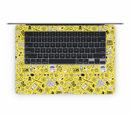 MacBook Air 15" (2025, M4) skin, 90’s Nostalgia, inside skin
