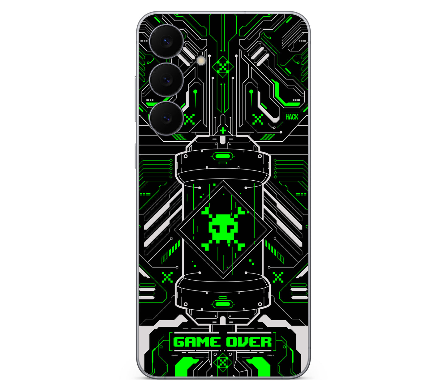 Galaxy S25 FE skin, Fatal Error (Acid), back skin