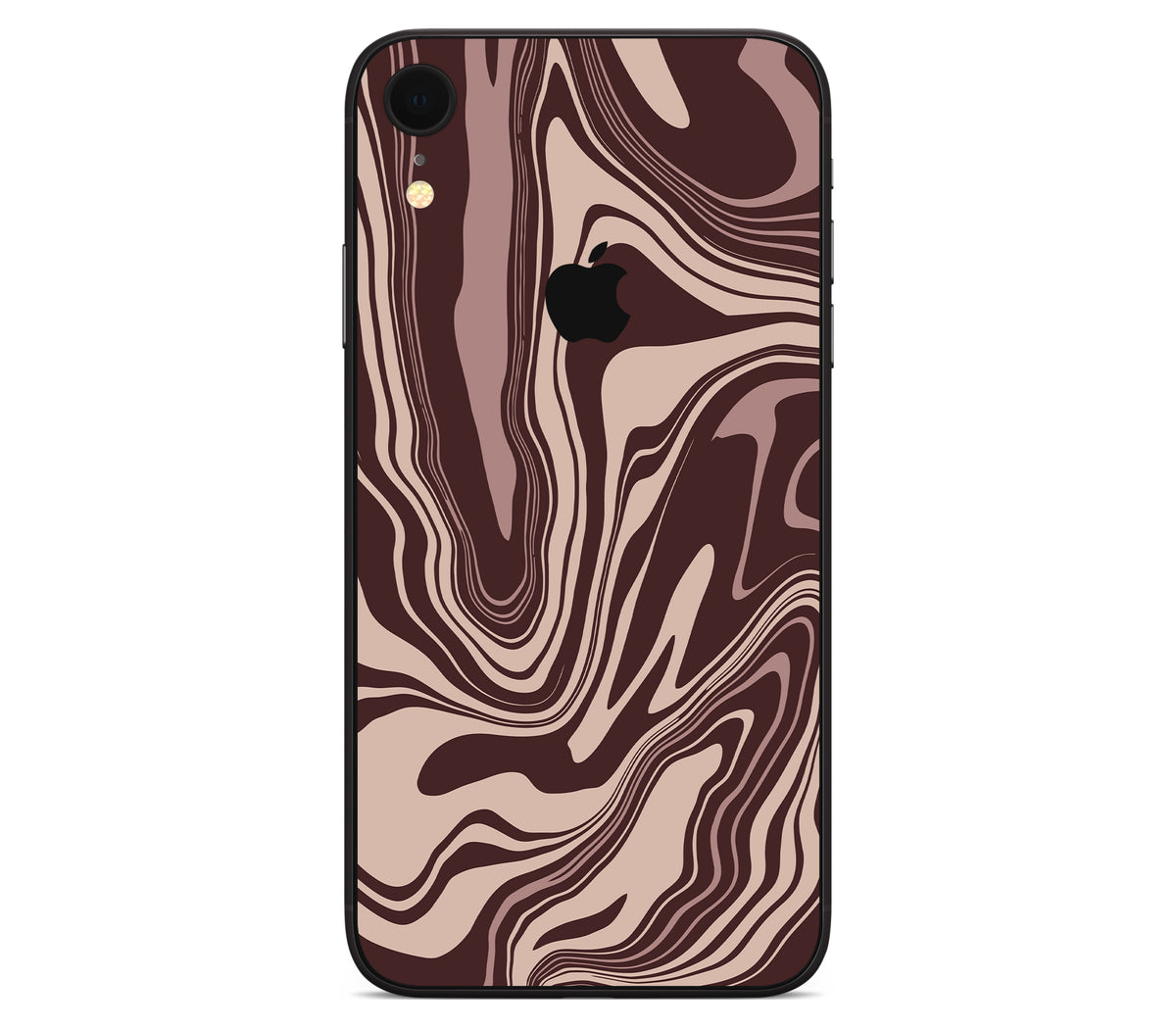 iPhone XR skin, Vertigo (Fever), back skin with logo cutout