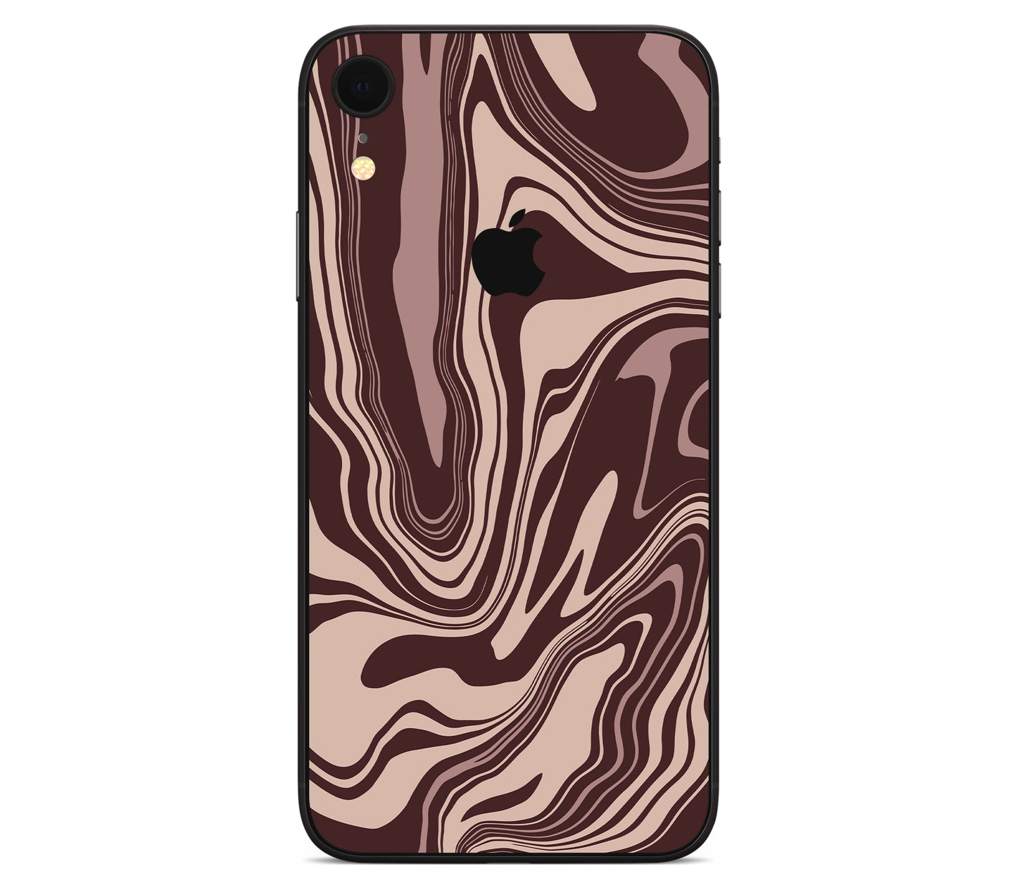iPhone XR skin, Vertigo (Fever), back skin with logo cutout