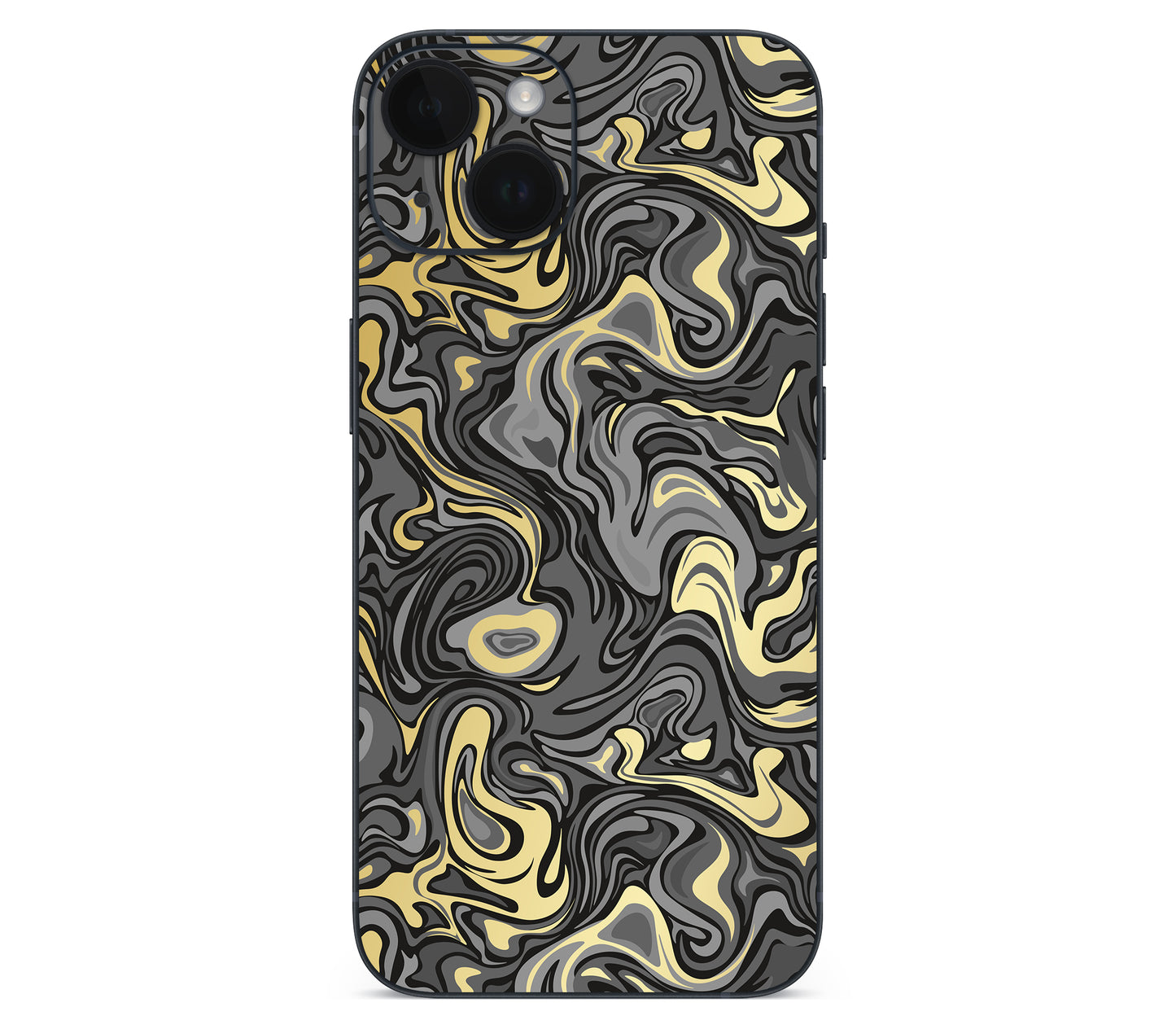 iPhone 14 skin, Damnation, back skin without logo cutout