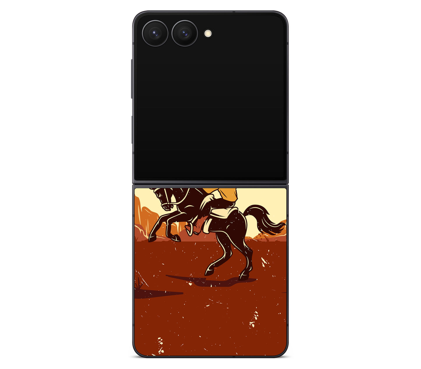 Galaxy Z Flip 8 skin, Cowboy, back skin