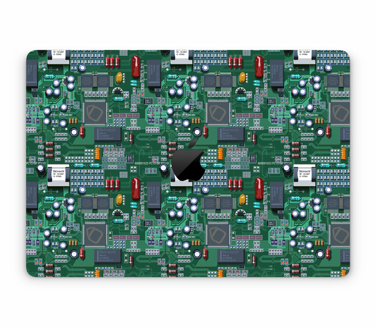 MacBook Pro 16" (2024, M4) skin, Terminal, top skin with logo cutout