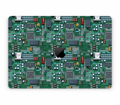 MacBook Pro 16" (2024, M4) skin, Terminal, top skin with logo cutout