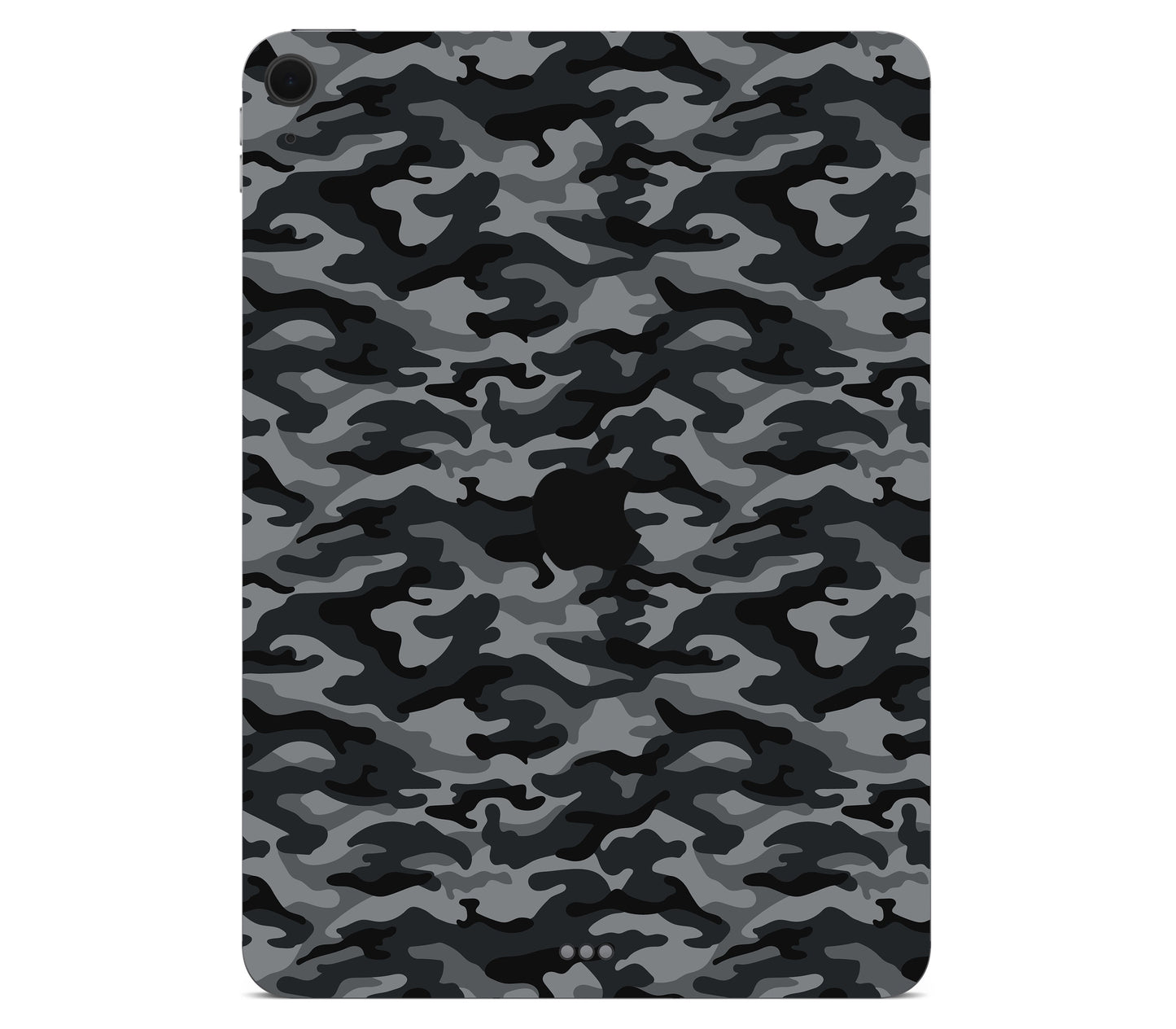 iPad Air 13" (M4) skin, Urban Camo, back skin with logo cutout