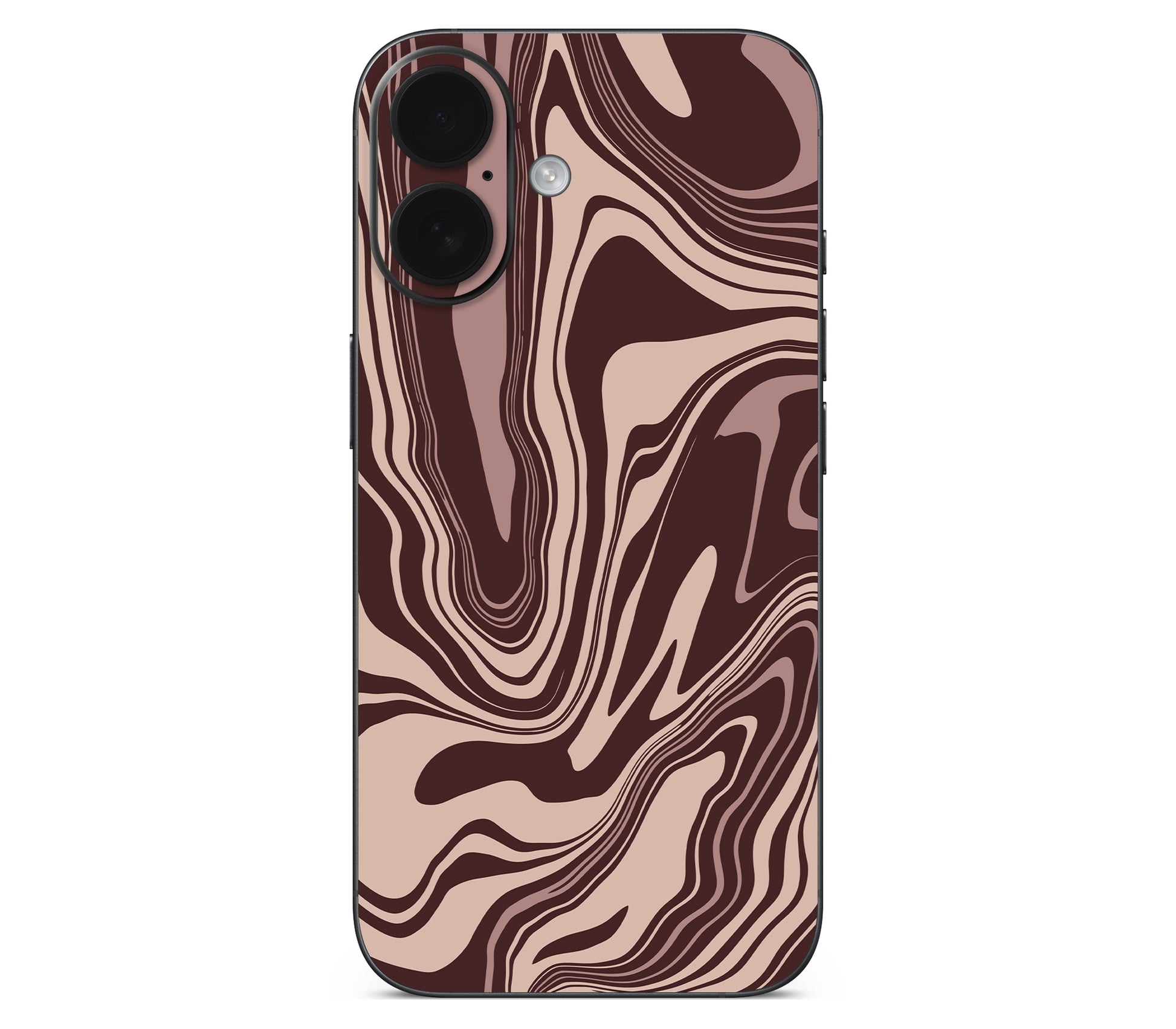 iPhone 16 skin, Vertigo (Fever), back skin without logo cutout