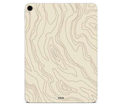 iPad Pro 12.9" (2018-2019, Gen 3) skin, Dune, back skin without logo cutout