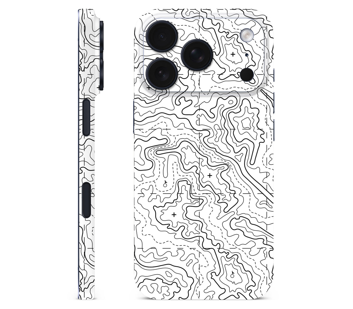 iPhone 18 Pro skin, Lockdown (Endgame), full wrap without logo cutout