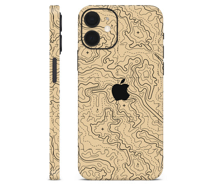 iPhone 12 Mini skin, Lockdown (Sandline), full wrap with logo cutout