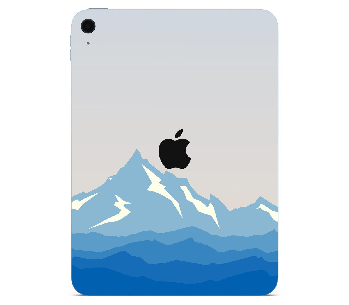 iPad 10.9" (2025, Gen 11) skin, Everest, back skin with logo cutout