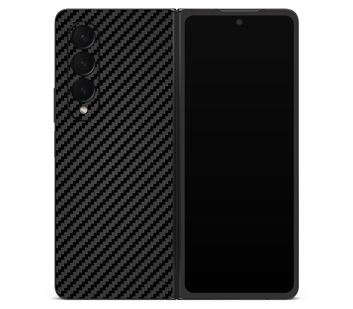 Galaxy Z Fold 4 skin, Code: Carbon, back skin