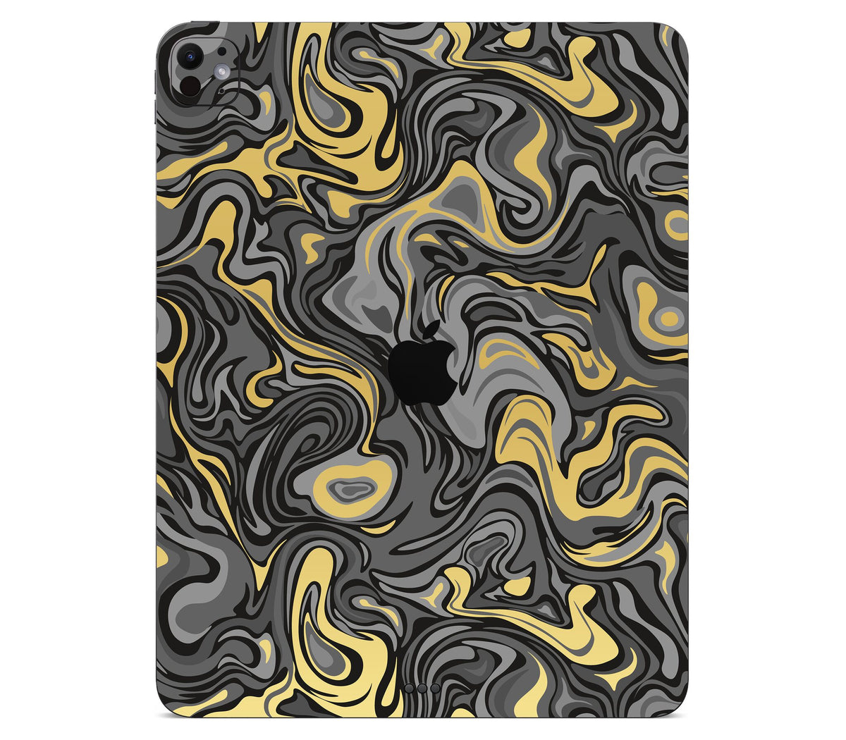 iPad Pro 13" (M5) skin, Damnation, back skin with logo cutout