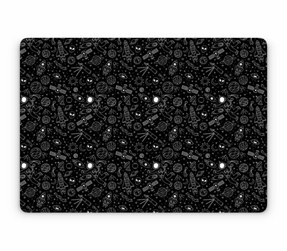 MacBook Air 13" (2025, M4) skin, Cygnus, top skin without logo cutout