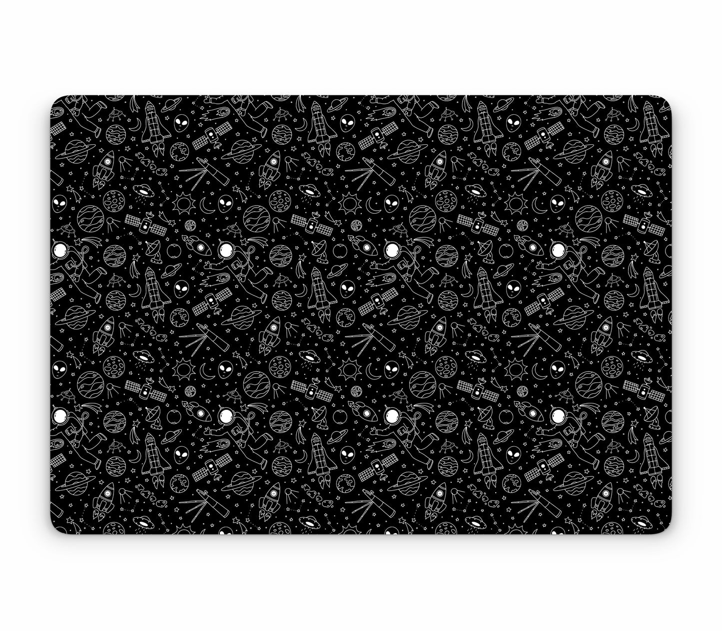 MacBook Air 13" (2024, M3) skin, Cygnus, top skin without logo cutout
