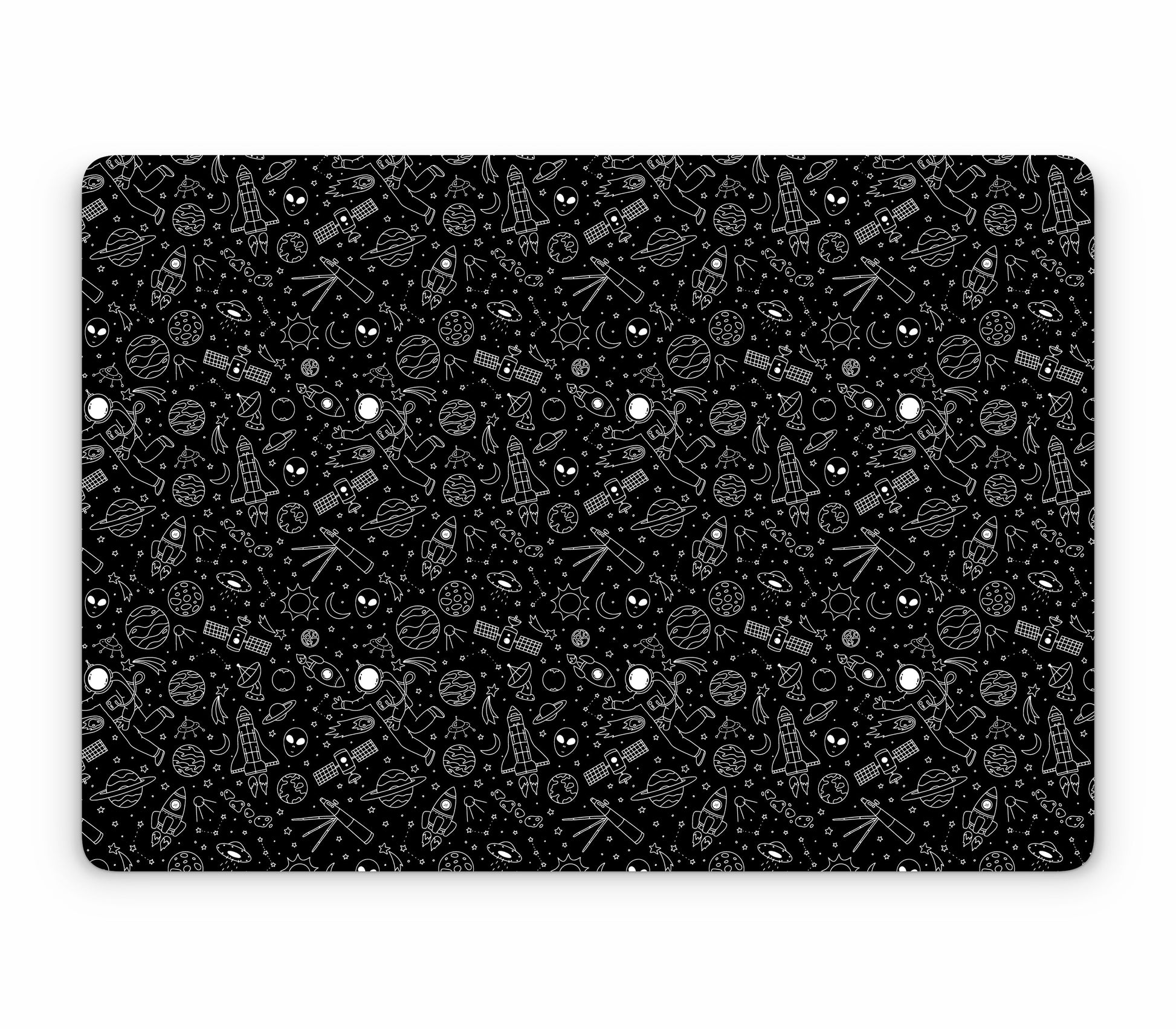 MacBook Air 13" (2025, M4) skin, Cygnus, top skin without logo cutout