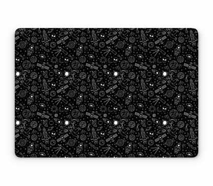 MacBook Air 13" (2025, M4) skin, Cygnus, top skin without logo cutout